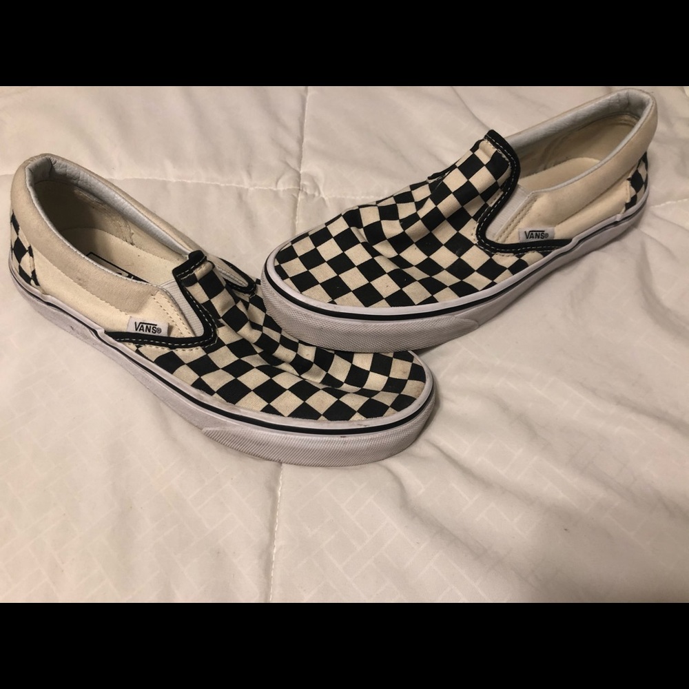 Checkered Vans